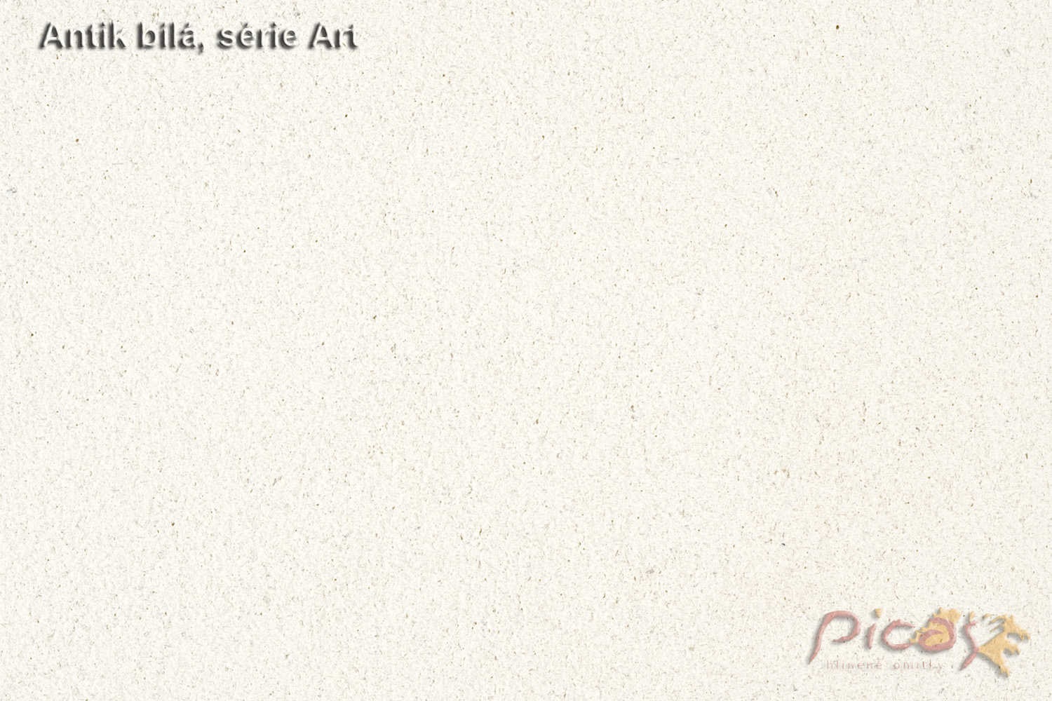 PICAS ART antik bílá s andělikou a carrarským mramorem 25 kg