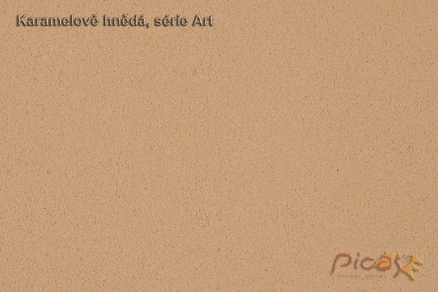 PICAS ART karamelově hnědá s andělikou a carrarským mramorem 25 kg