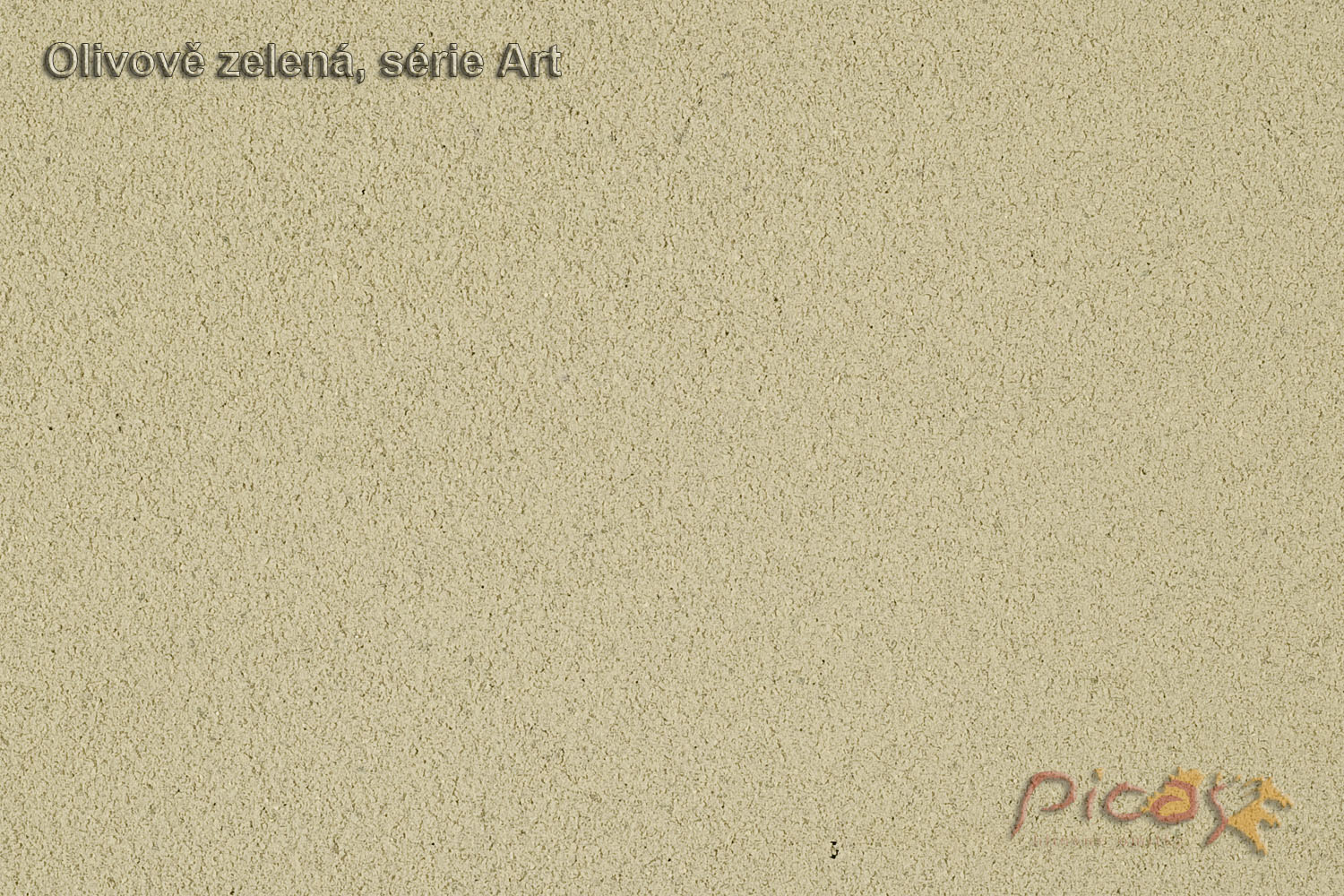 PICAS ART olivově zelená s andělikou a carrarským mramorem 25 kg