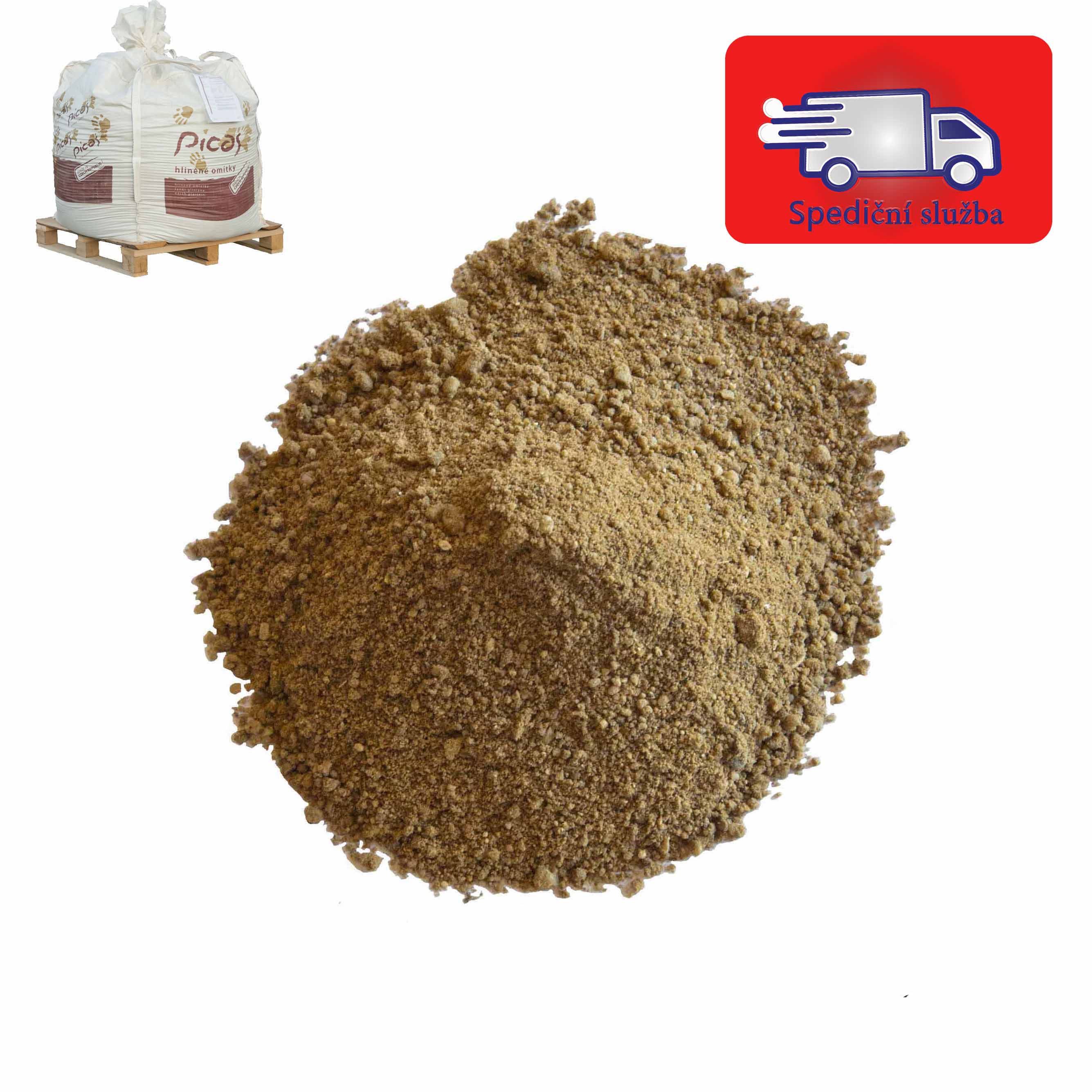 PICAS ECONOM hrubá s levandulí 0,77t