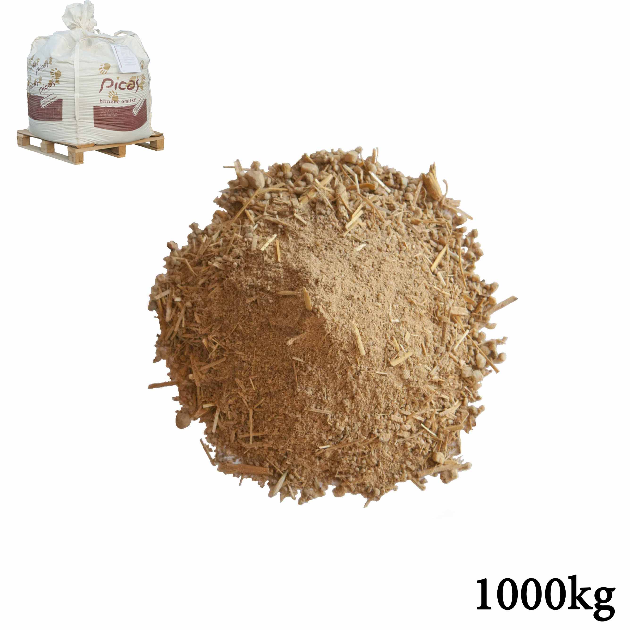 PICAS ECONOM hrubá s BIO řezankou a levandulí  1t