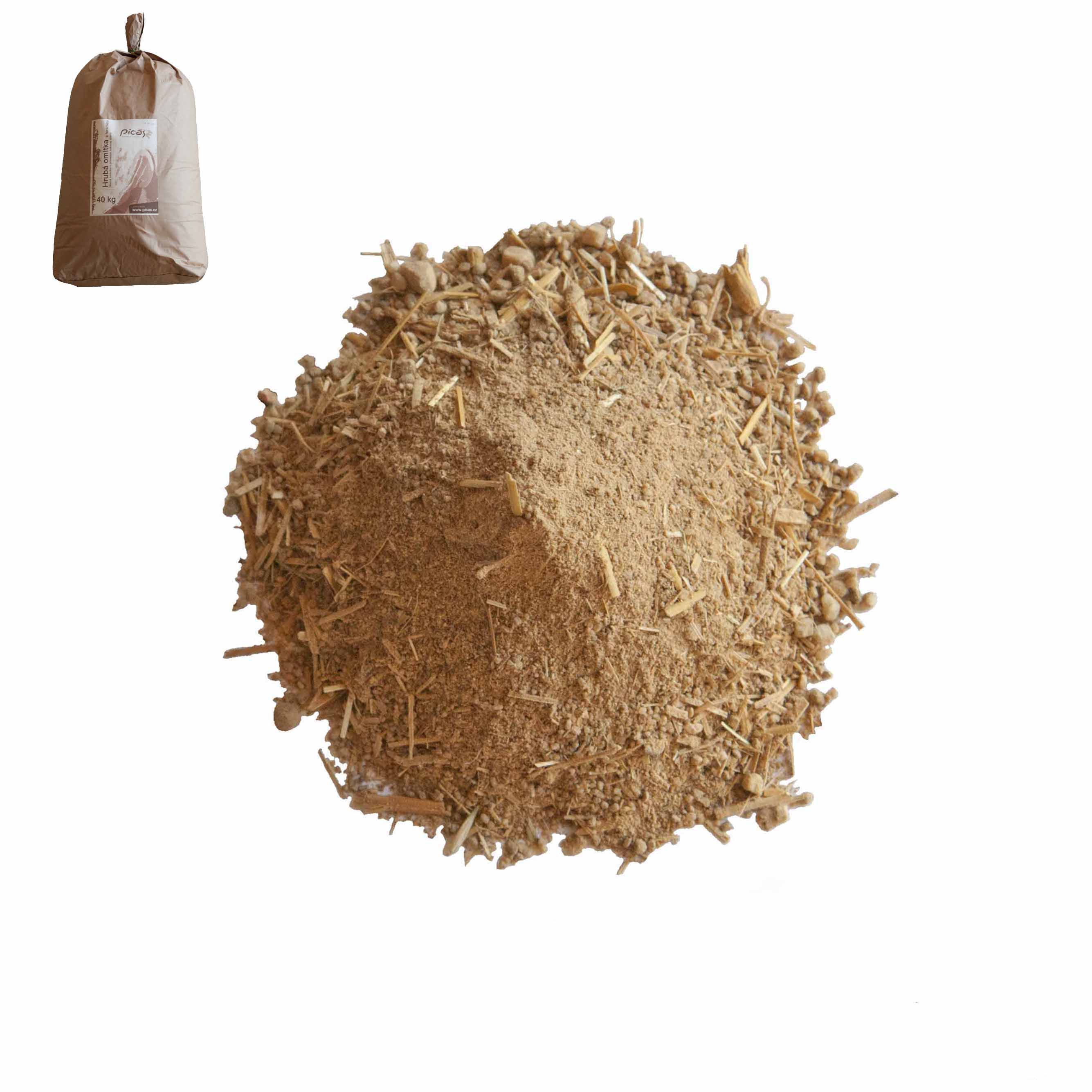 PICAS ECONOM hrubá s BIO řezankou a levandulí 25kg