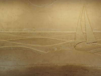 hrubá fáze modelování reliéfu