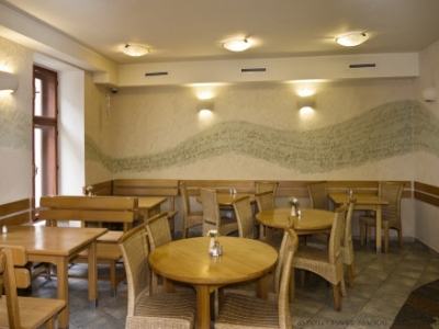 Hliněná omítka ART s vtlačenými rostlinami